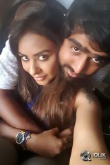 Sri Reddy and Abhiram Daggubati Leaked Pics